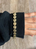 Heart Nugget Bracelet