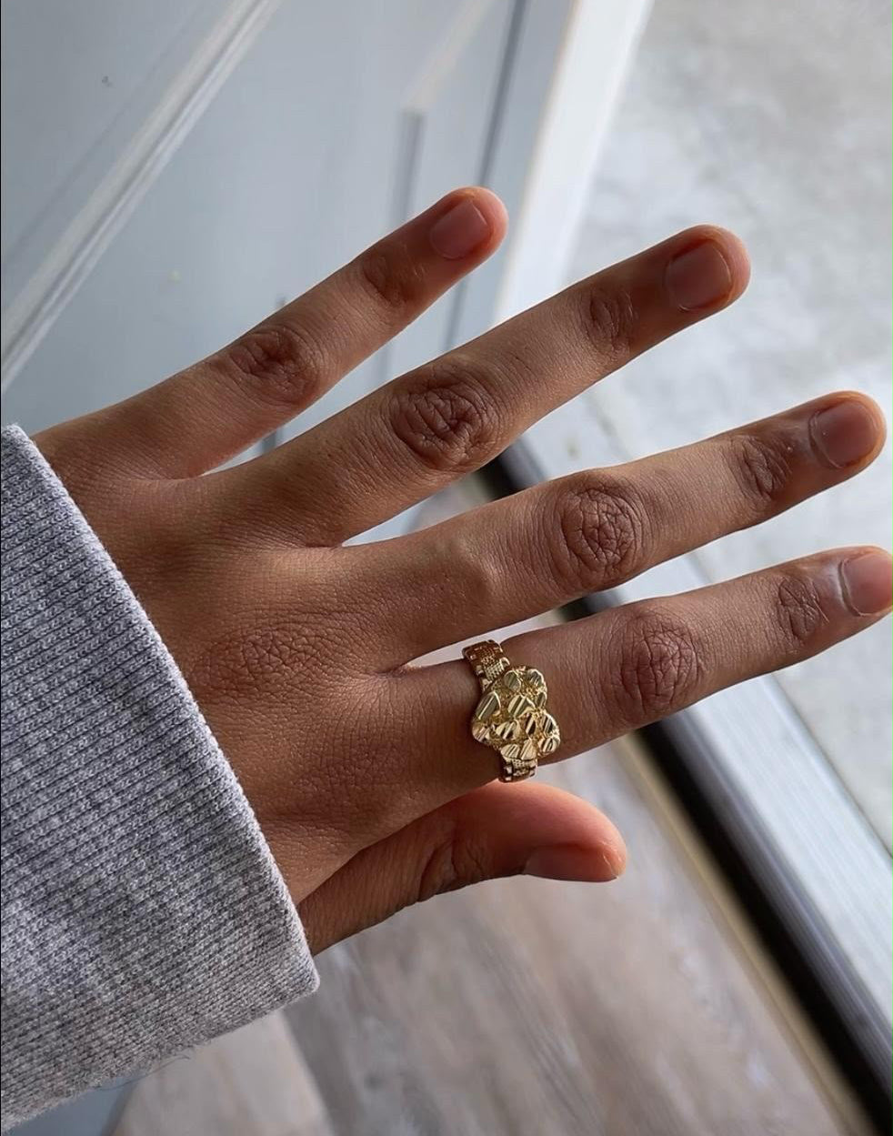 Heart Nugget Ring