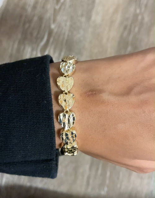 Heart Nugget Bracelet