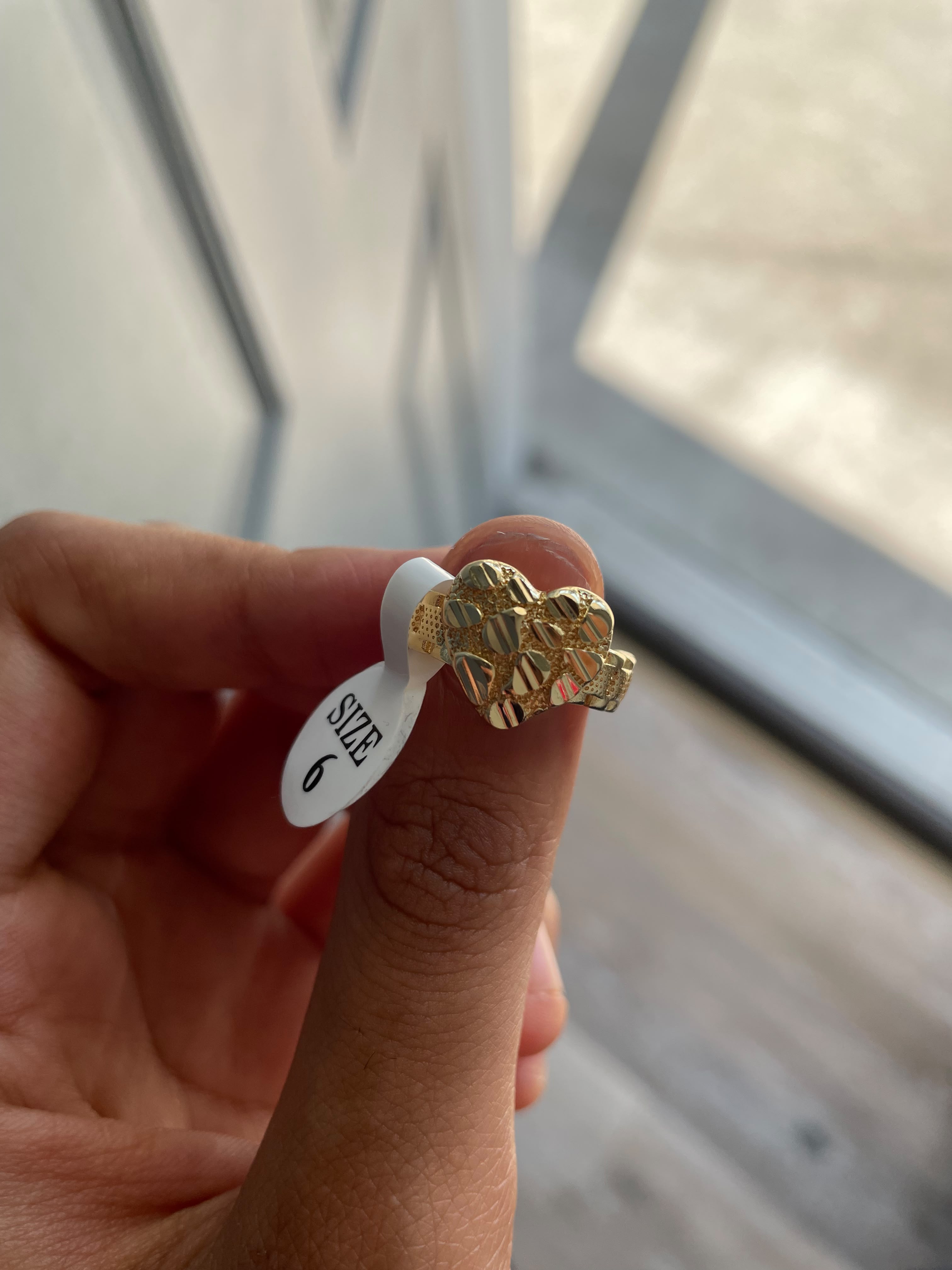Heart Nugget Ring